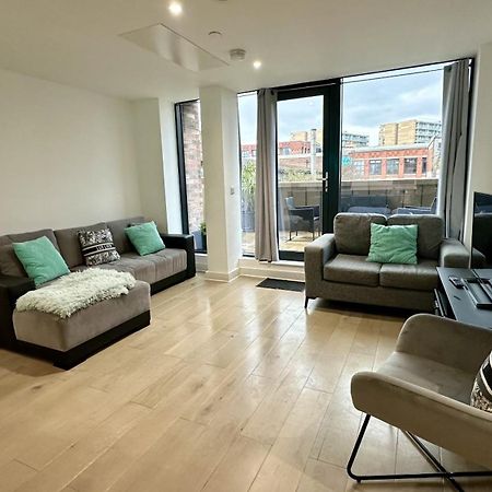 Lux Livin' Apartments - Luxury 2 Bed Apartment With Sky Garden Манчестер Екстер'єр фото